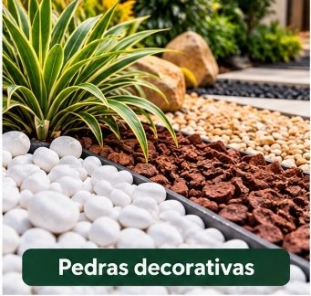 Pedras decorativas